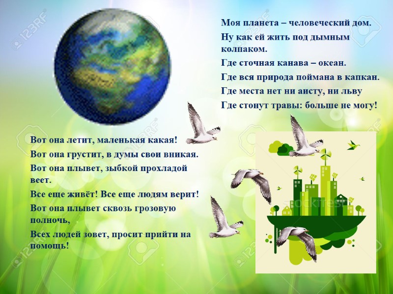 Вот она летит, маленькая какая!  Вот она грустит, в думы свои вникая. 